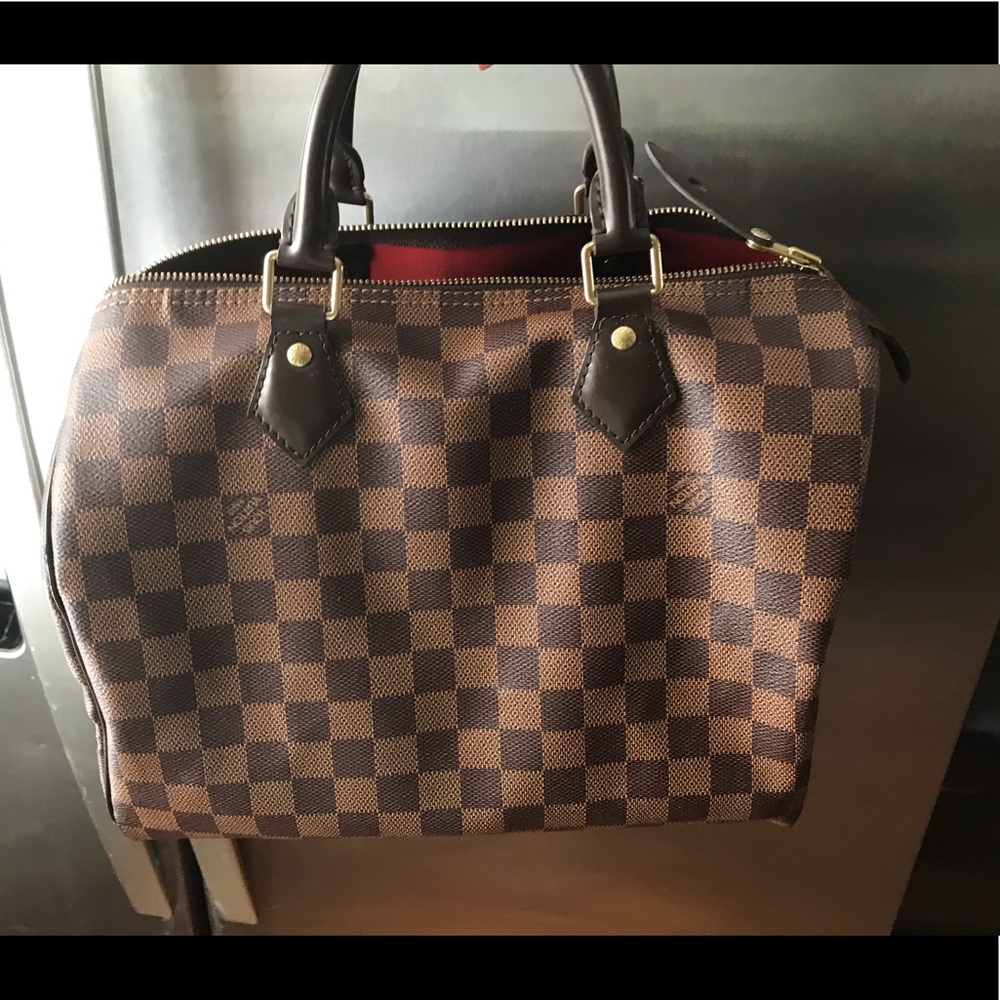 Louis Vuitton Speedy 30! Damier Ebene Canvas